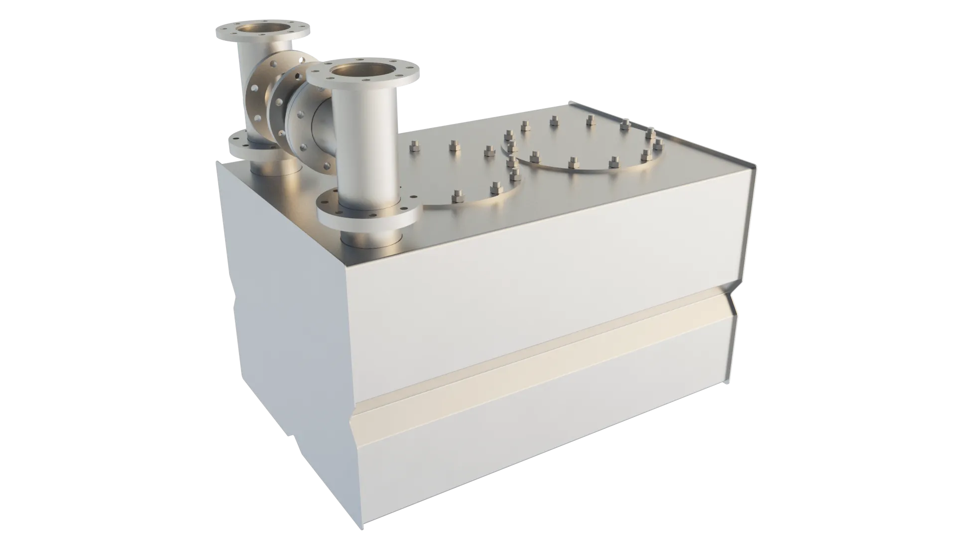 Marine diesel particulate filter unit for soot and particulate reduction on ship engines